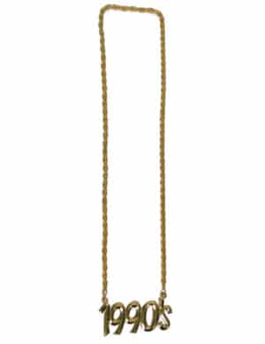 1990er-Halskette Accessoire gold
