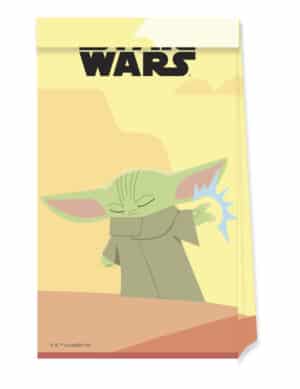Baby Yoda-Geschenketüten The Mandalorian 4 Stück bunt
