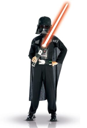 Darth Vader Kinderkostüm Star Wars Lizenzkostüm schwarz-bunt