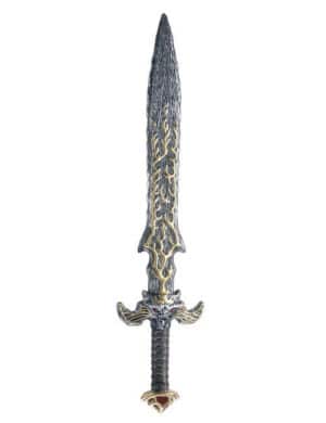 Mystisches Schwert grau-gold 86cm