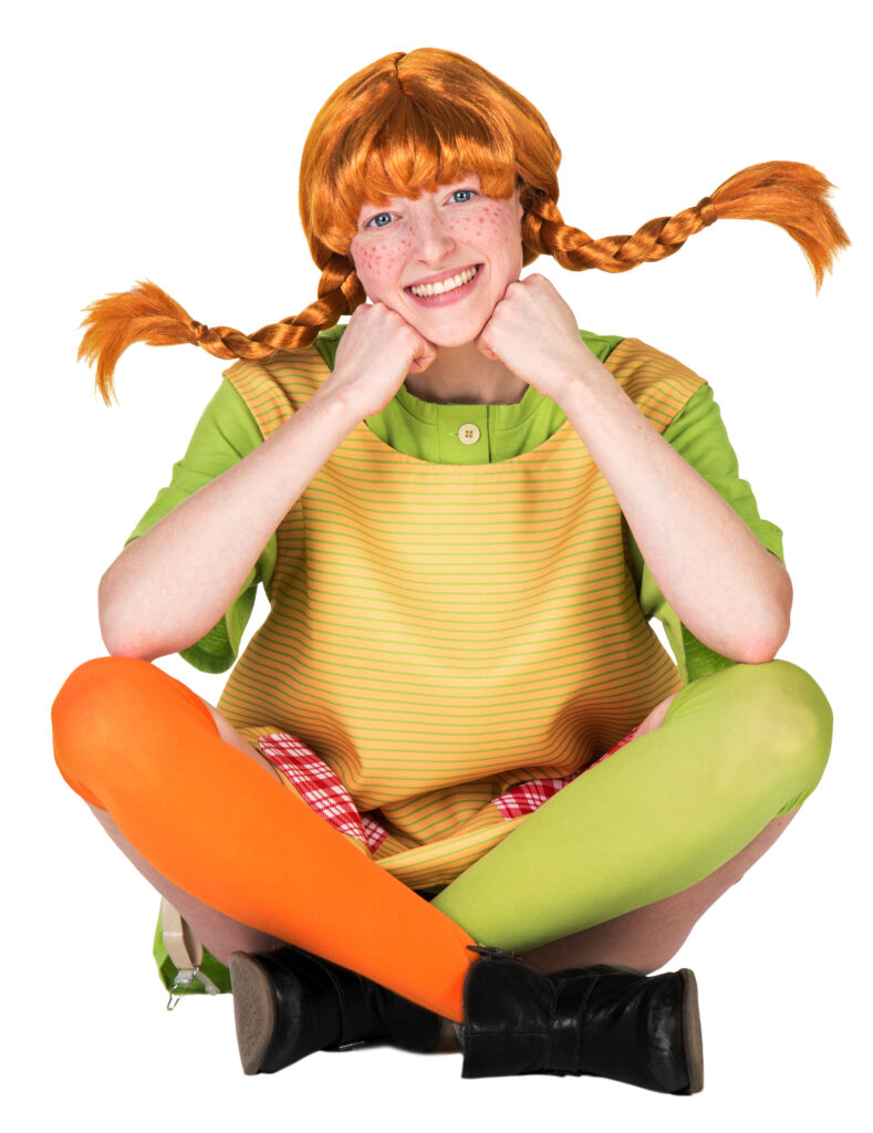 Pippi Langstrumpf Perücke Erwachsene