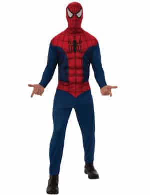 Spider-Man-Herrenkostüm blau-rot