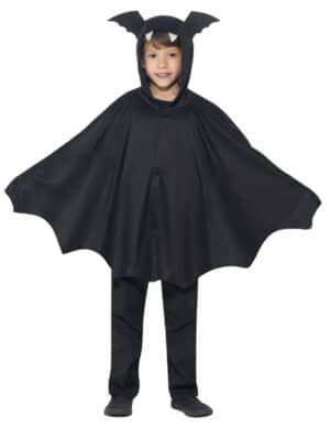 Süsse Fledermaus Halloween Kinderkostüm schwarz